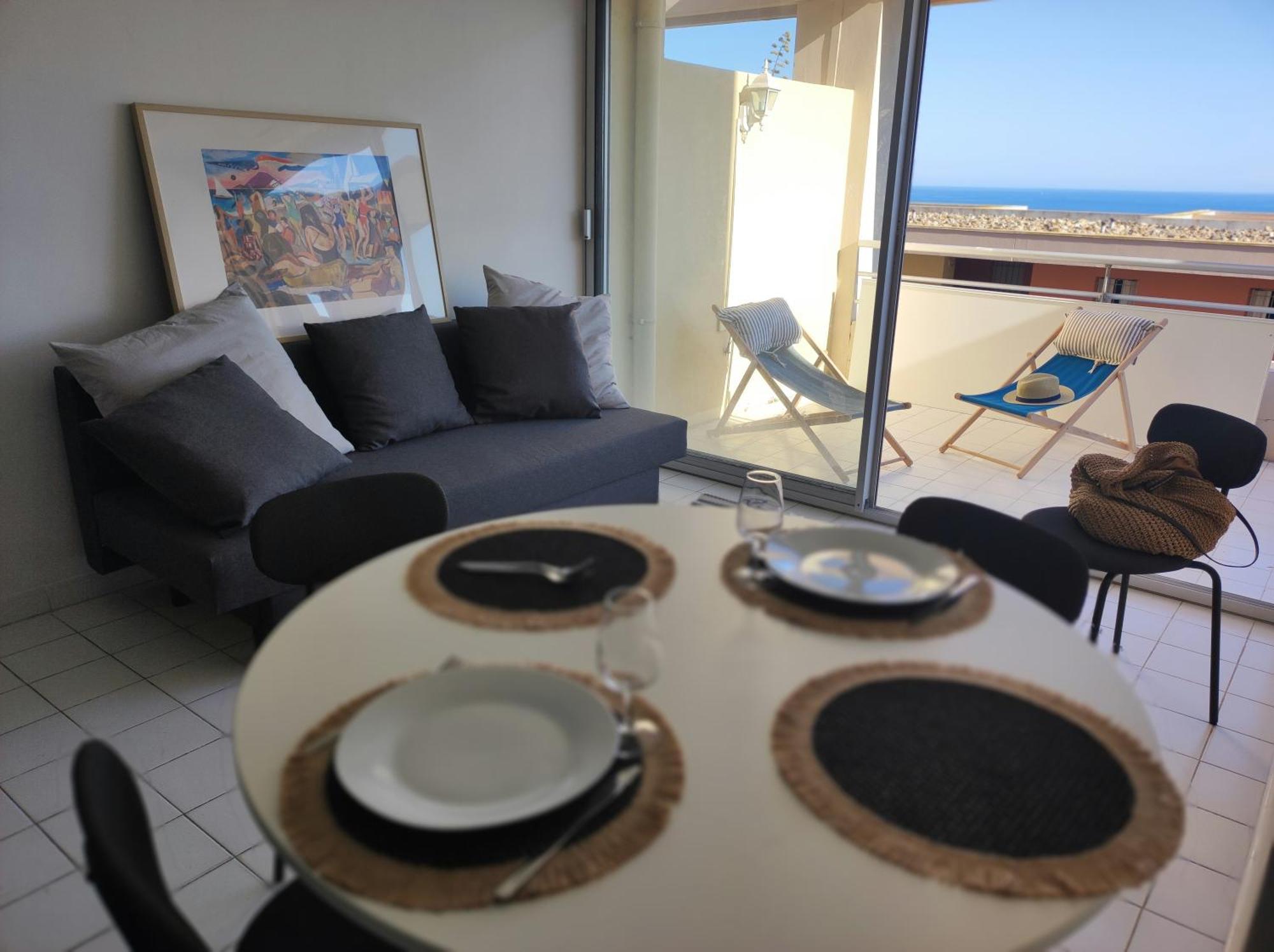 Appartement Vue Bleu Azur Sète Eksteriør bilde